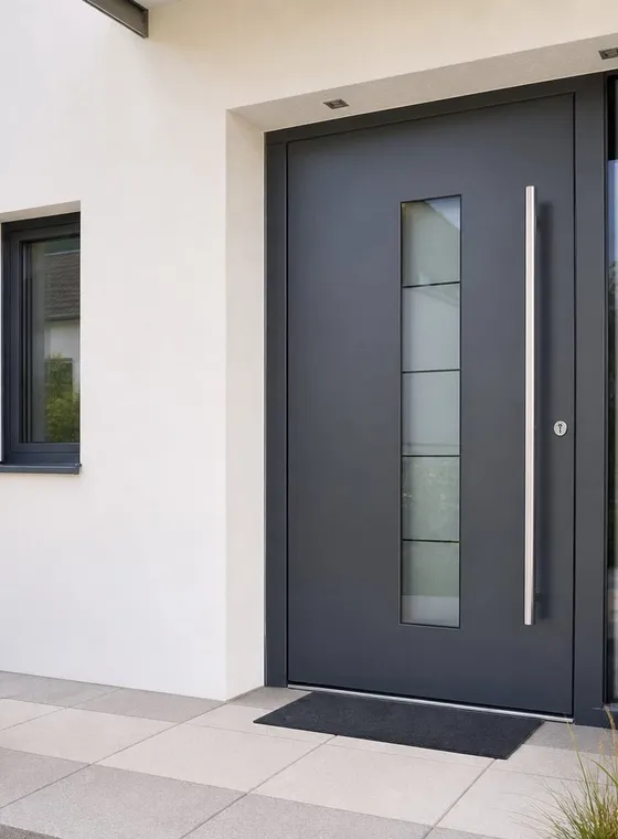 Moderne Haustür nach Maß – konfigurierbar in Modell, Farbe und Verglasung