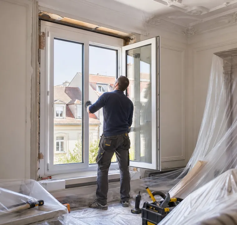 Fachgerechte Fenstermontage durch IDEAL Fenster & Türen in Bottrop