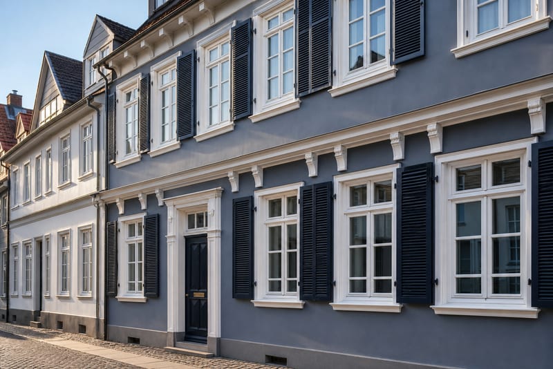 Denkmalschutzfenster aus Holz im Altbau