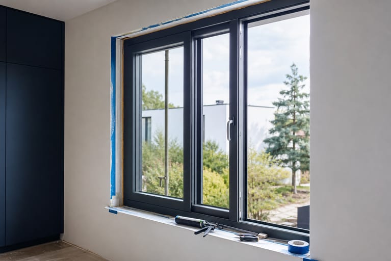 Fachgerechte Fenstermontage durch Monteure